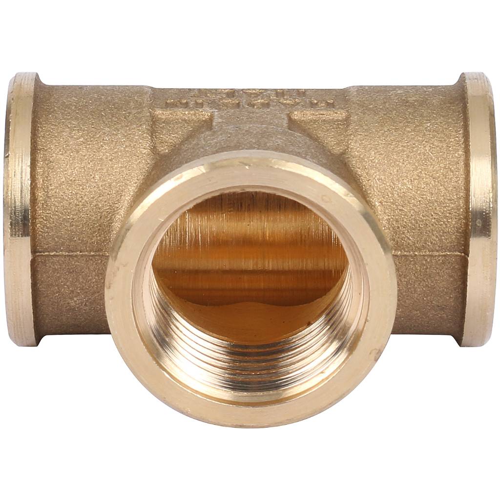 Тройник TIEMME ВВ 1/2 для стальных труб резьбовой, 1500003