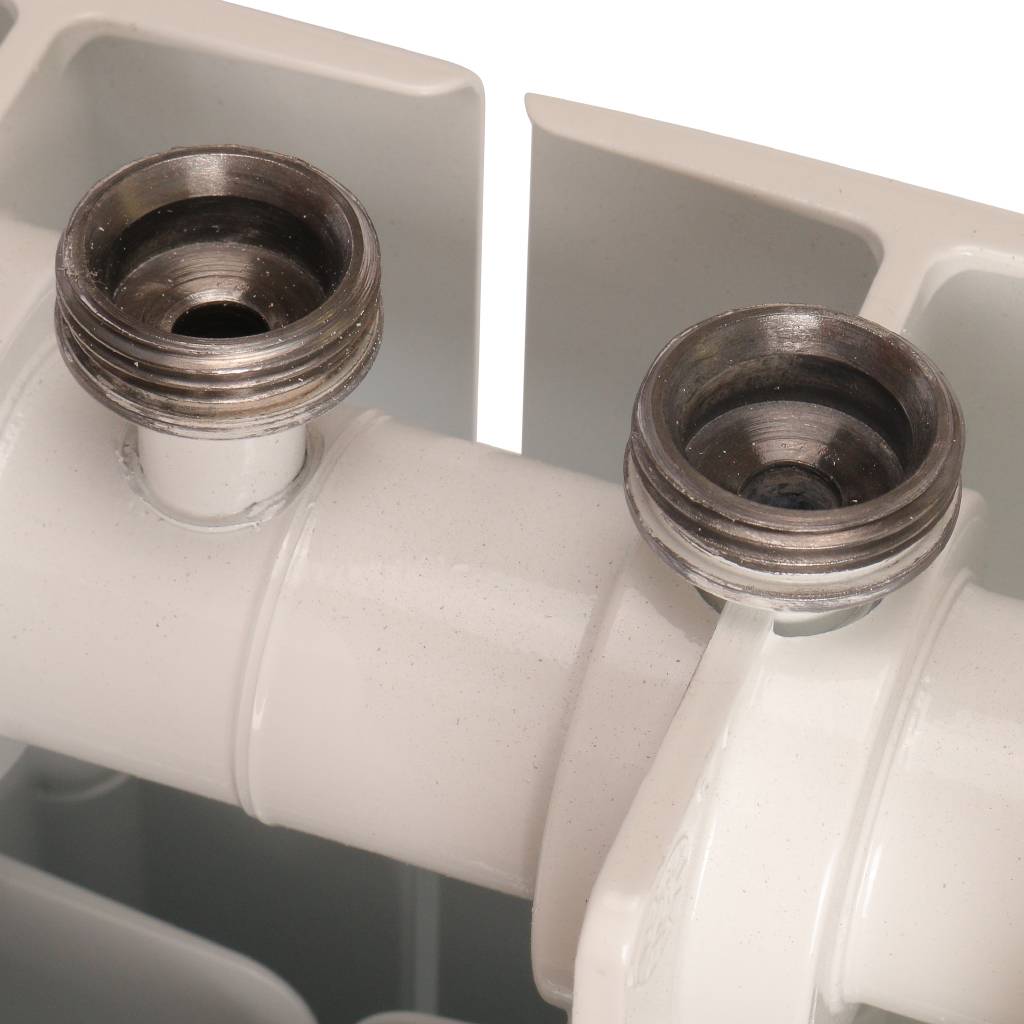 Радиатор биметаллический RIFAR SUPReMO VENTIL 500 SVR 8 секций нижнее правое подключение (белый RAL 9016), 4RS50.VR-8