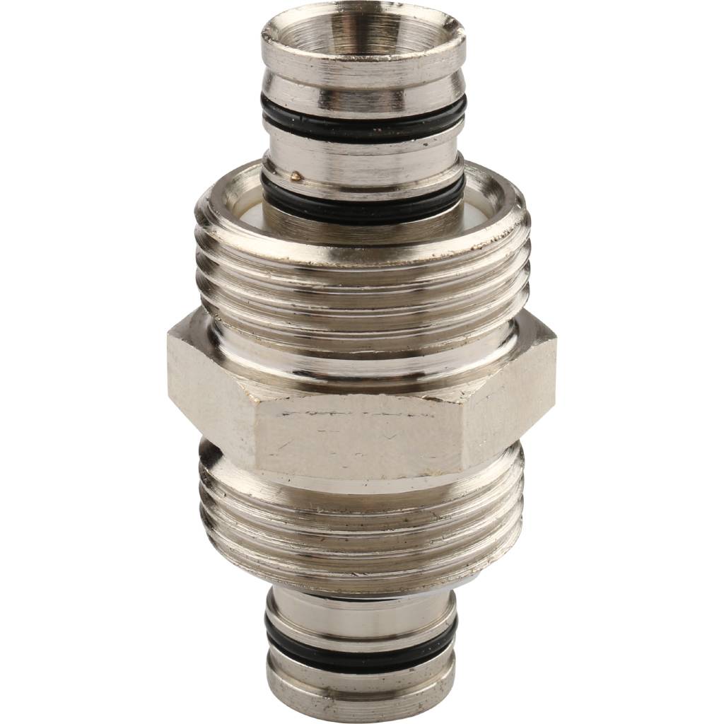 Муфта TIEMME соединительная (20.х2.0) для металлопластиковых труб винтовой, 1600024