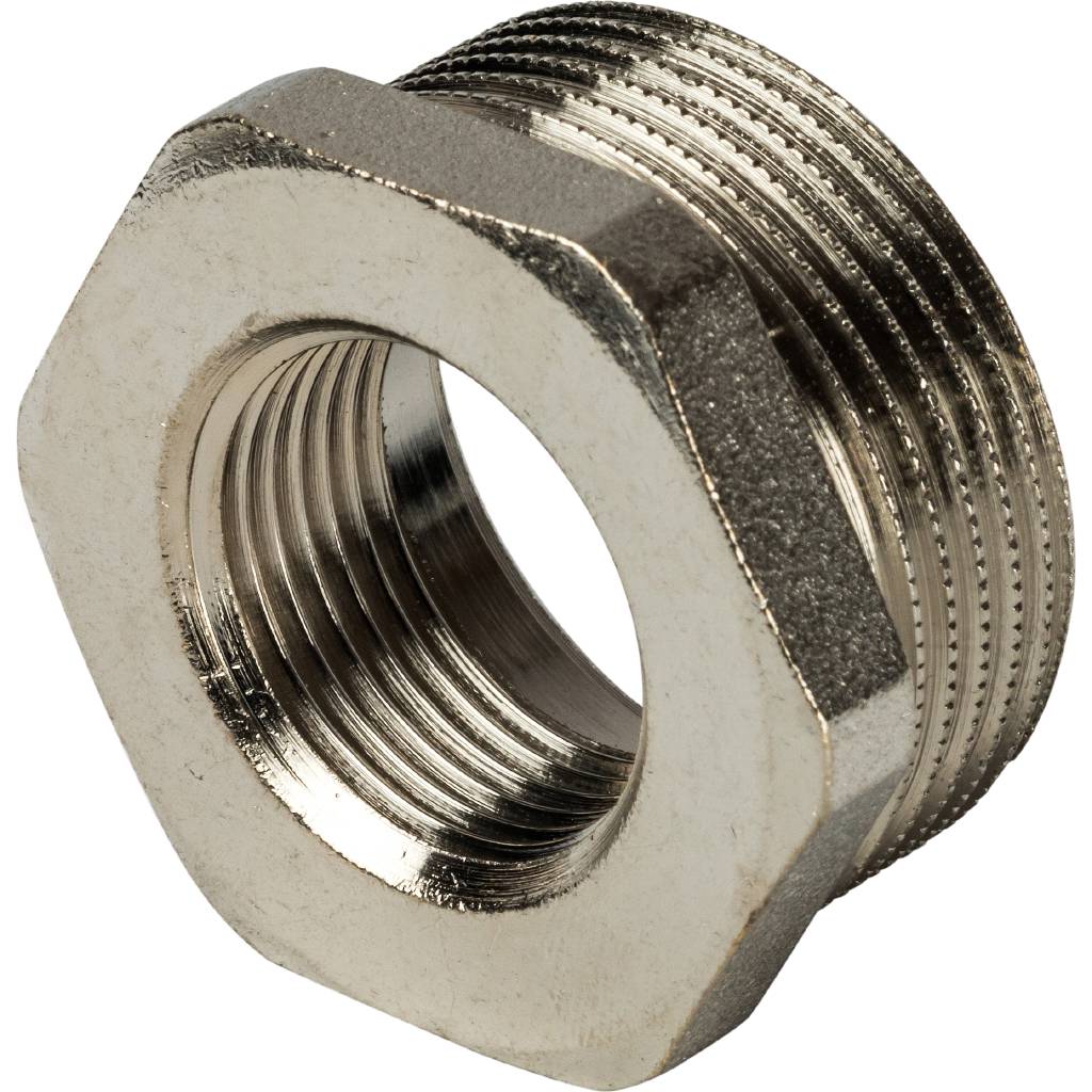 Футорка STOUT никелированная 1 1/4X3/4, SFT-0029-011434