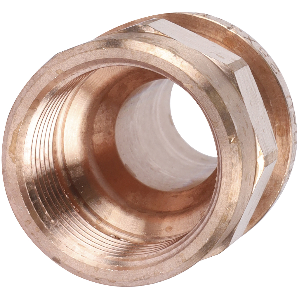 *14563311001(13660711001) REHAU RAUTITAN Переходник с внутренней резьбой 25-Rp 3/4 RX+ для труб из сшитого полиэтилена аксиальный