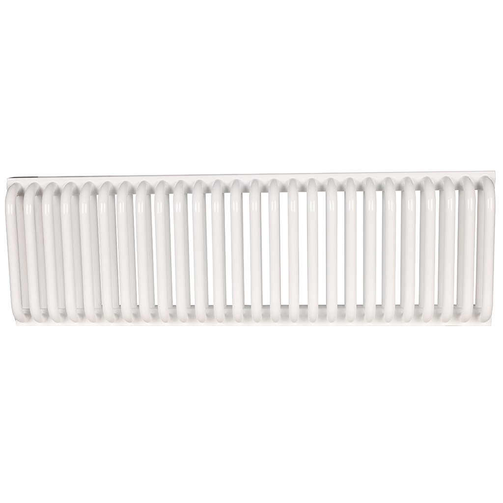 2-х трубчатый стальной радиатор ROMMER RST 2030/26 секций боковое подключение RAL9016