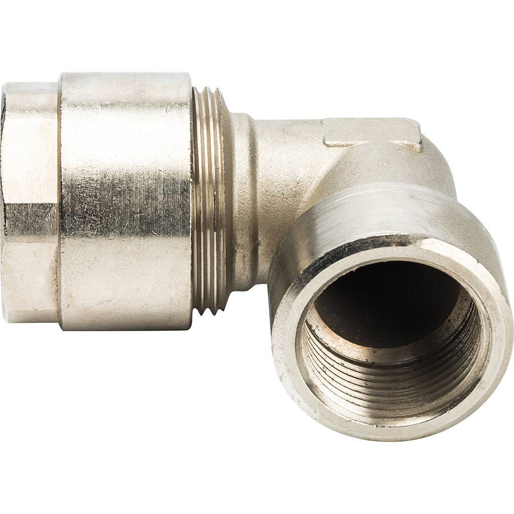 Угольник 90 с внутр.резьбой Prandelli Multyrama (32х3,0х1) для металлопластиковых труб винтовой, 103.04.13.2