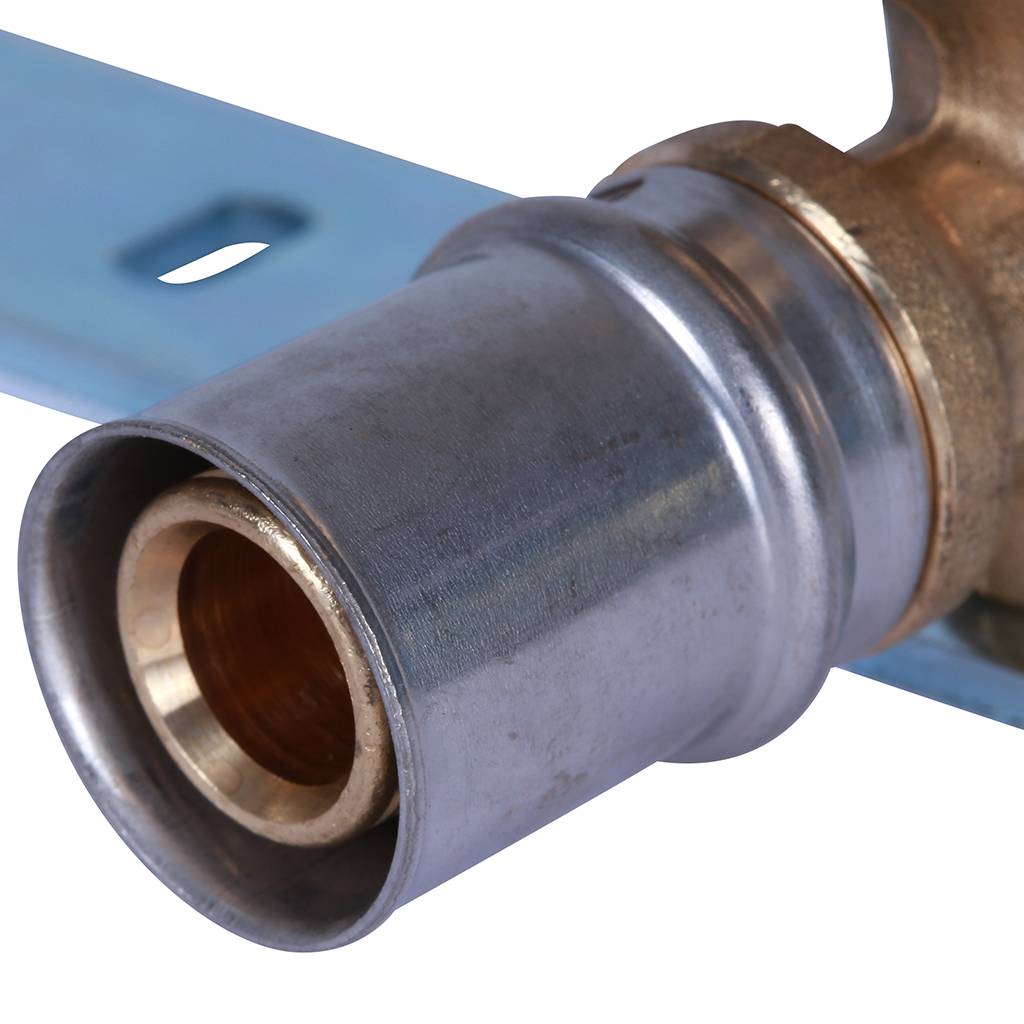 Настенный комплект для смесителя STOUT 1/2 x20 для металлопластиковых труб прессовой, SFP-0013-001220