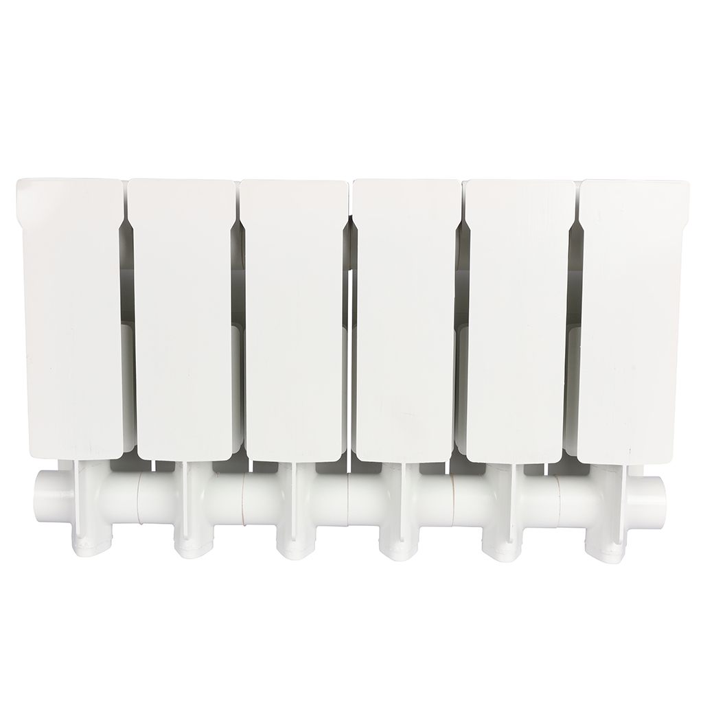 Радиатор алюминиевый Global VOX- R 200 6 секций боковое подключение (белый RAL 9010), VX02001006