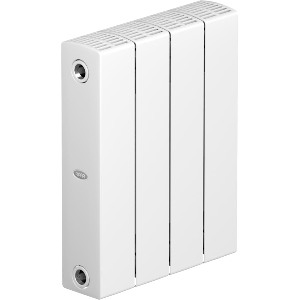 Радиатор биметаллический RIFAR SUPReMO 350 4 секции боковое подключение (белый RAL 9016), 4RS35-4