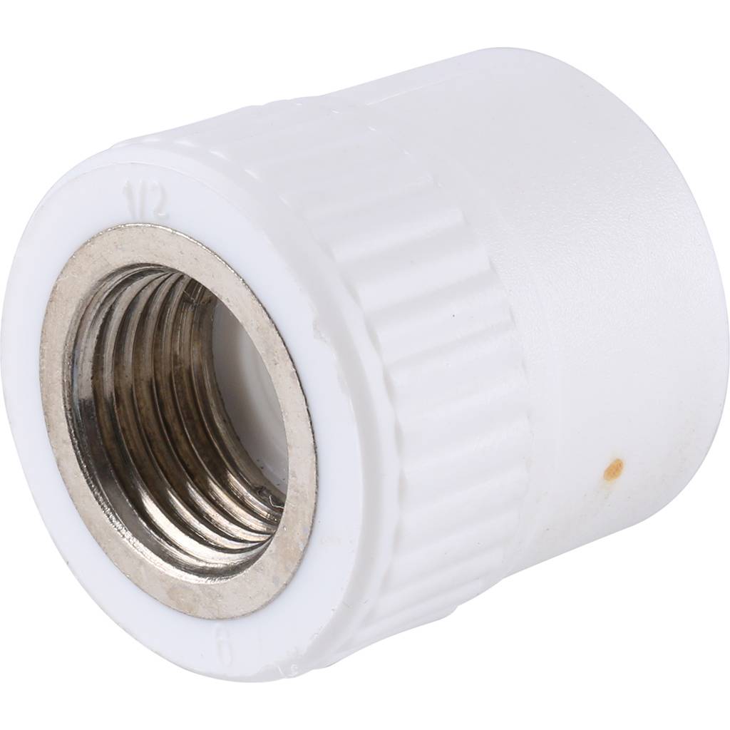 Муфта комбинированная Kalde внутренняя резьба 25x1/2 для полипропиленовых труб под сварку, 3222-nfo-250b00