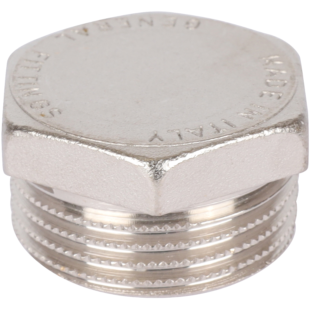 Заглушка STOUT НР никелированная 1, SFT-0025-000001