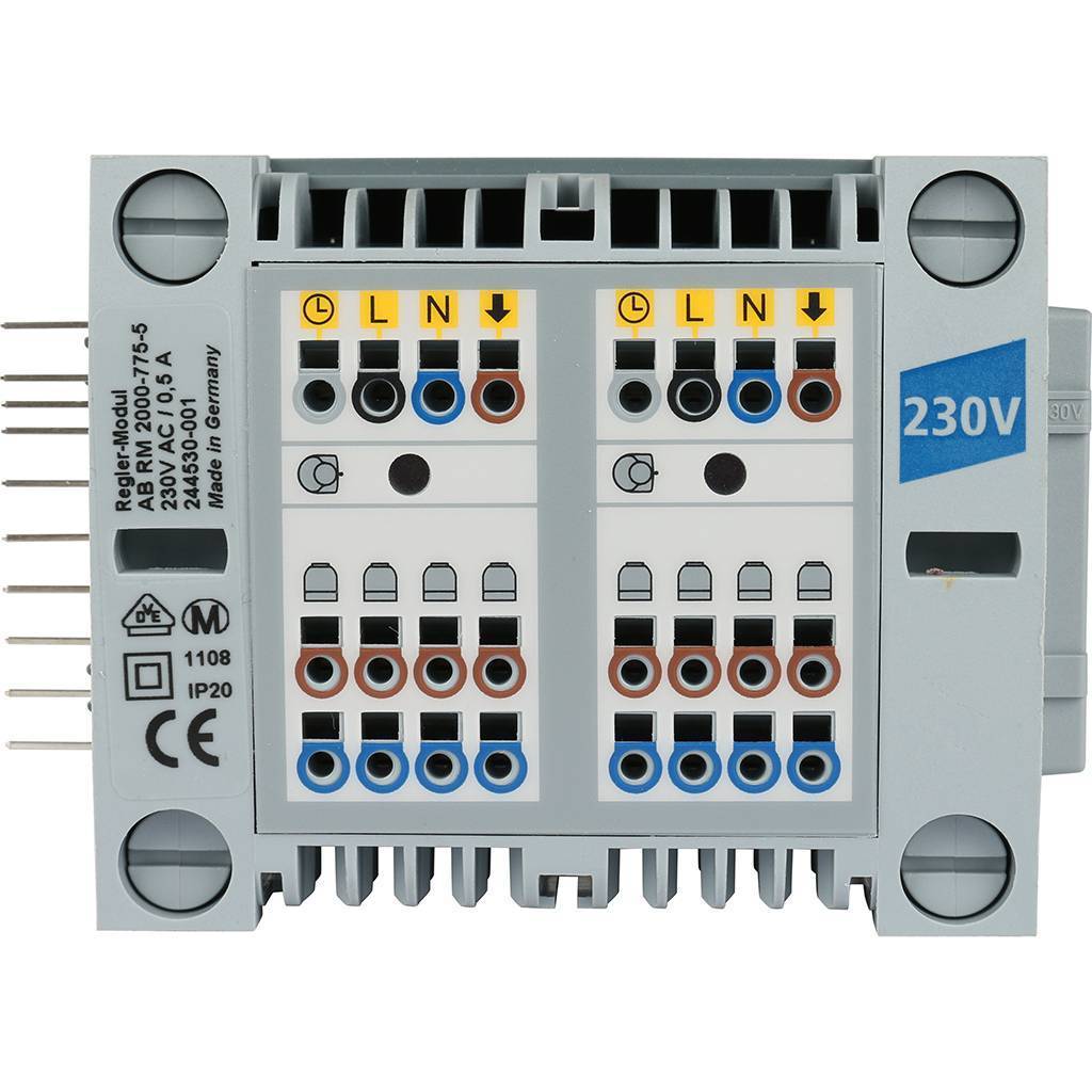 РЕХАУ RAUTHERM S Дополнительный модуль 2-х терморегуляторов на 230 В, 12445301001