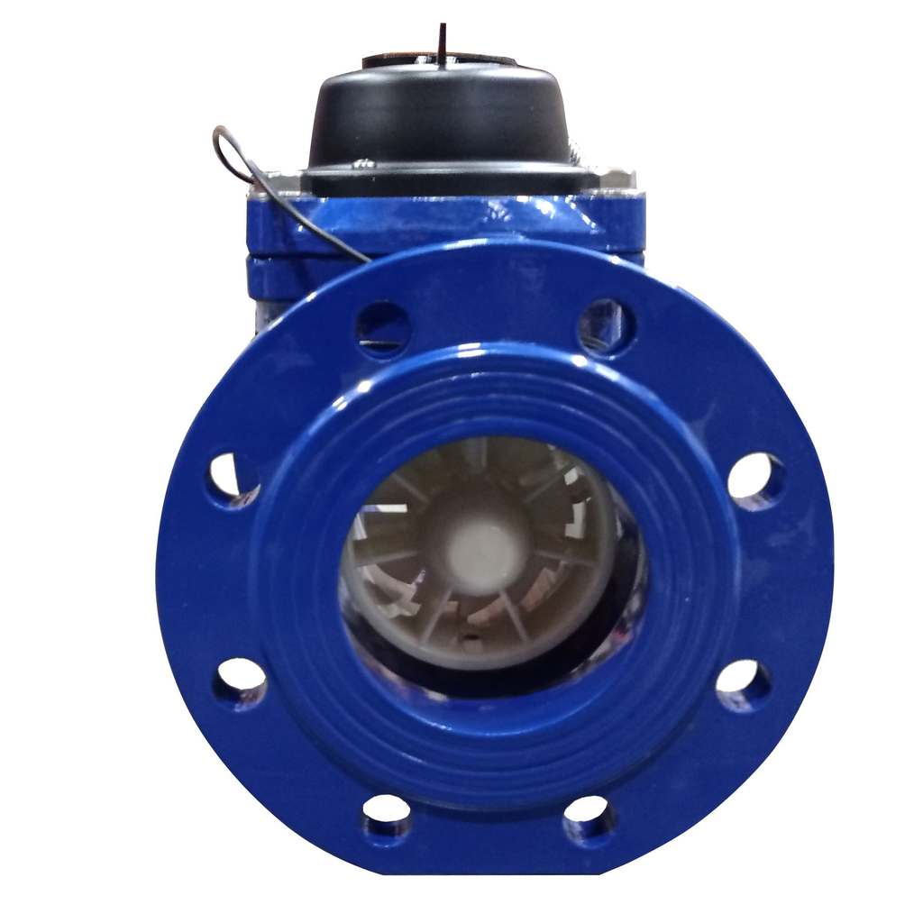 Счётчик г/в и х/в турбинный Сантехкомплект Пульсар Т Ду 150 Ру16 120С L=300мм фл 250 м3/ч, Н00003848