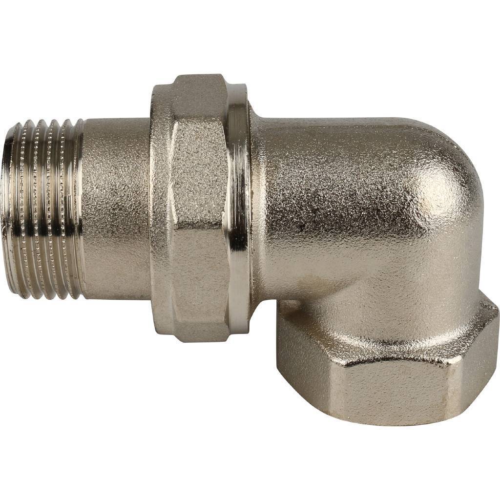Соединитель угловой никелиров. Itap 162 1 «американка», 26128