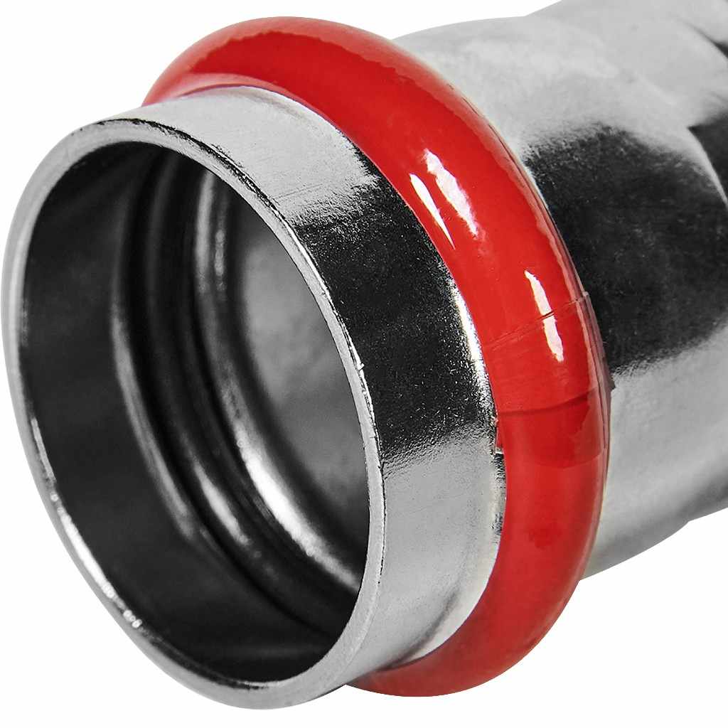 Муфта ROMMER равнопроходная ВПр, 28, из нержавеющей стали прессовой, RSS-1017-000028