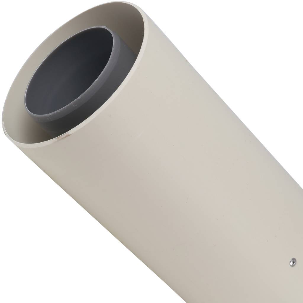 Вертикальный наконечник Baxi для коаксиальной трубы полипропиленовый, диам. 80/125 мм, HT