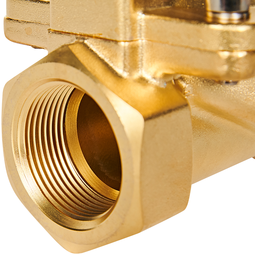 Клапан соленоидный (электромагнитный) STOUT непрямого (пилотного) действия НЗ 24В G1 1/4 SSV-0030-024032