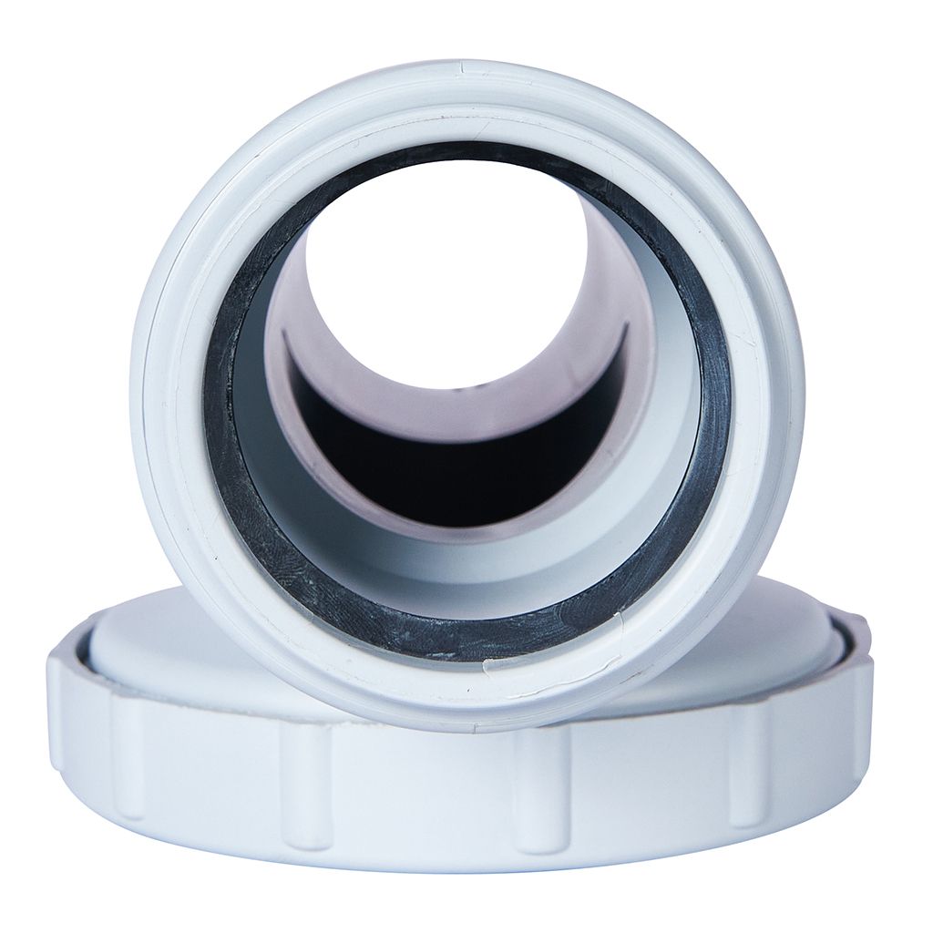 Ревизия с круглой крышкой канализационная бесшумная STOUT D58, SKB-0014-000058