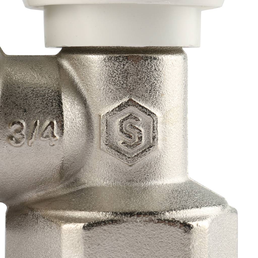 Клапан ручной терморегулирующий STOUT SVR угловой 3/4, SVR-2102-000020