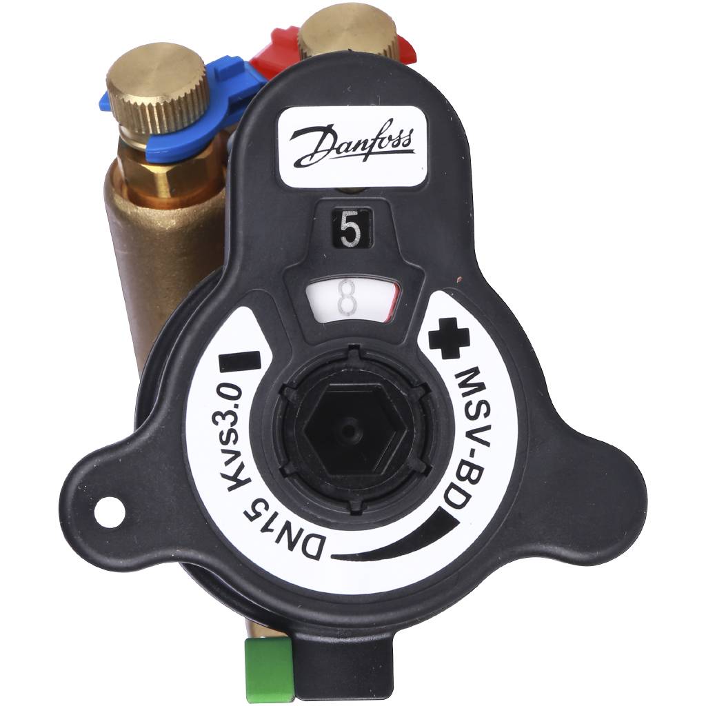 Клапан балансировочный Danfoss MSV-C Ду 15 c ниппелем, 003Z4001