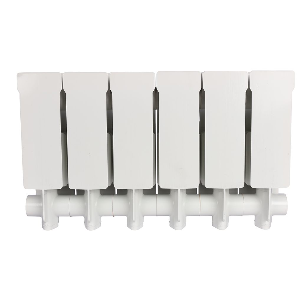 Радиатор алюминиевый Global VOX- R 200 6 секций боковое подключение (белый RAL 9010), VX02001006