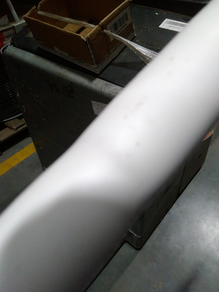 Уцененный товар (Замятие трубы): Труба армированная фольгой в центре Pro Aqua DUO SDR 6 Белая 4м PA3901232 PP-R, PA39012