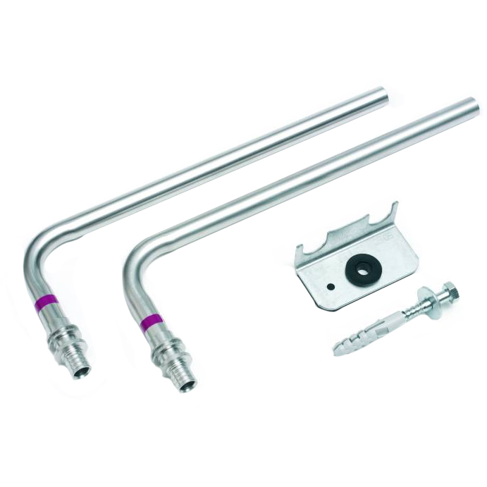 Комплект трубок РЕХАУ RAUTITAN Г-образ 16/250 из нерж. стали для подкл. Радиатора, 12663721001