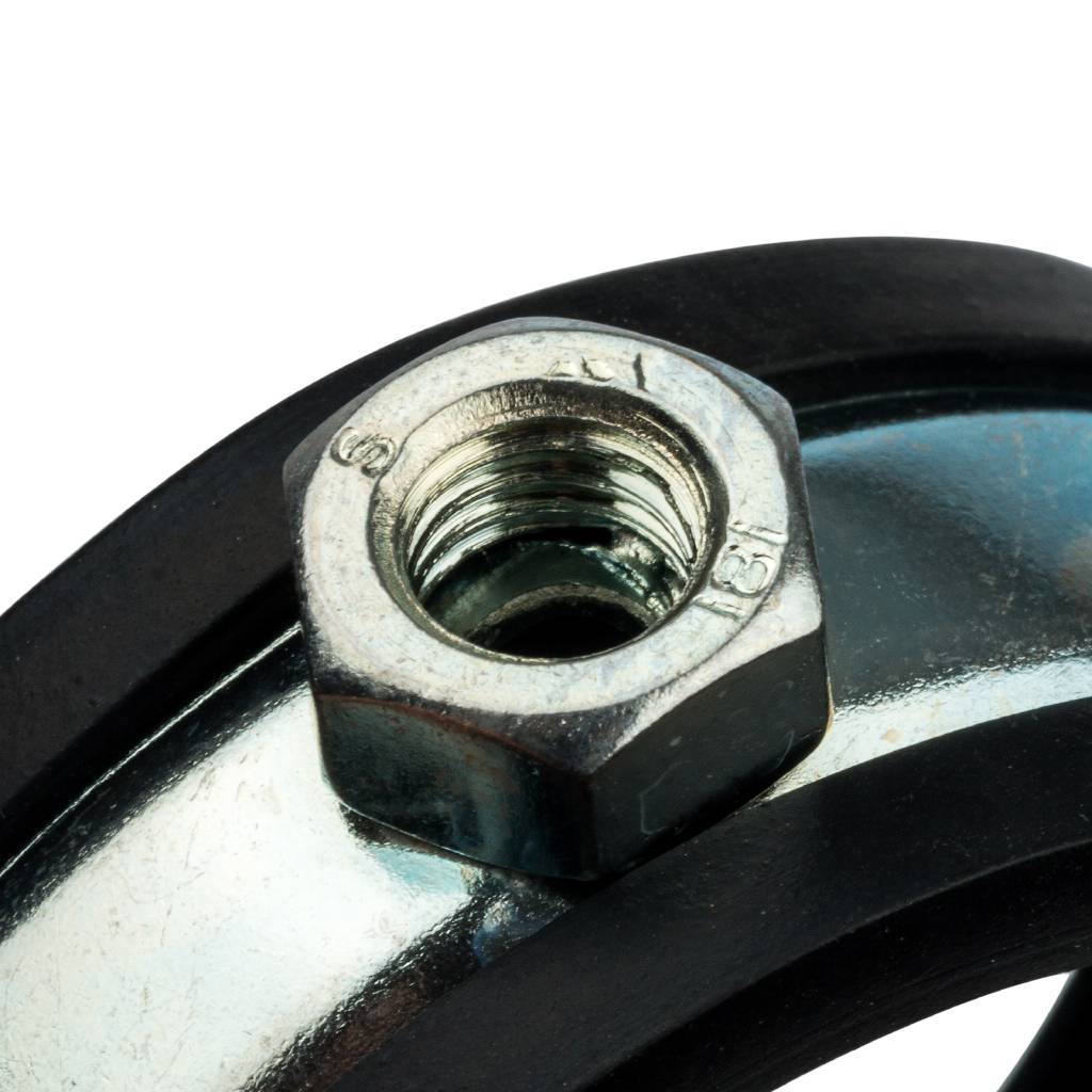 Комплект STOUT хомут+шпилька шуруп +дюбель пластиковый 1 1/2 (47-52), SAC-0020-100112