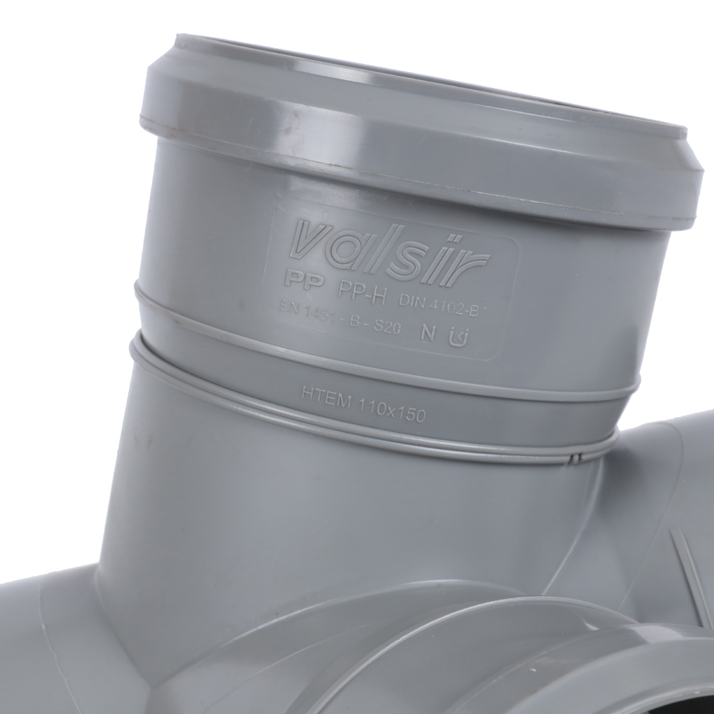 Крестовина двухплоскостная Sinikon D110/110/110*67° Valsir, 512001