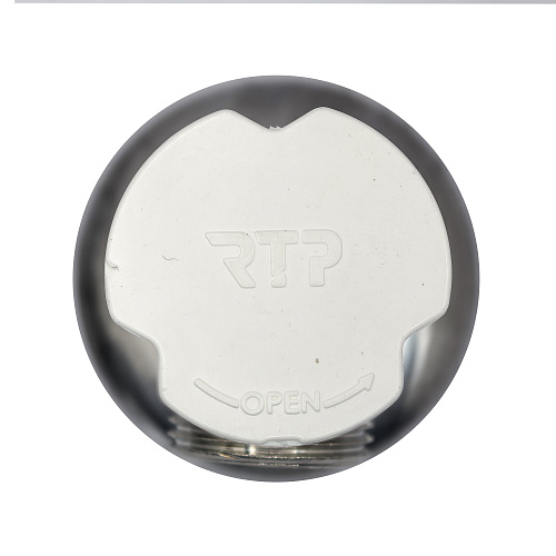 Вентиль угловой удлиненный, латунь 1/2х3/4, еврослот, никель, РТП