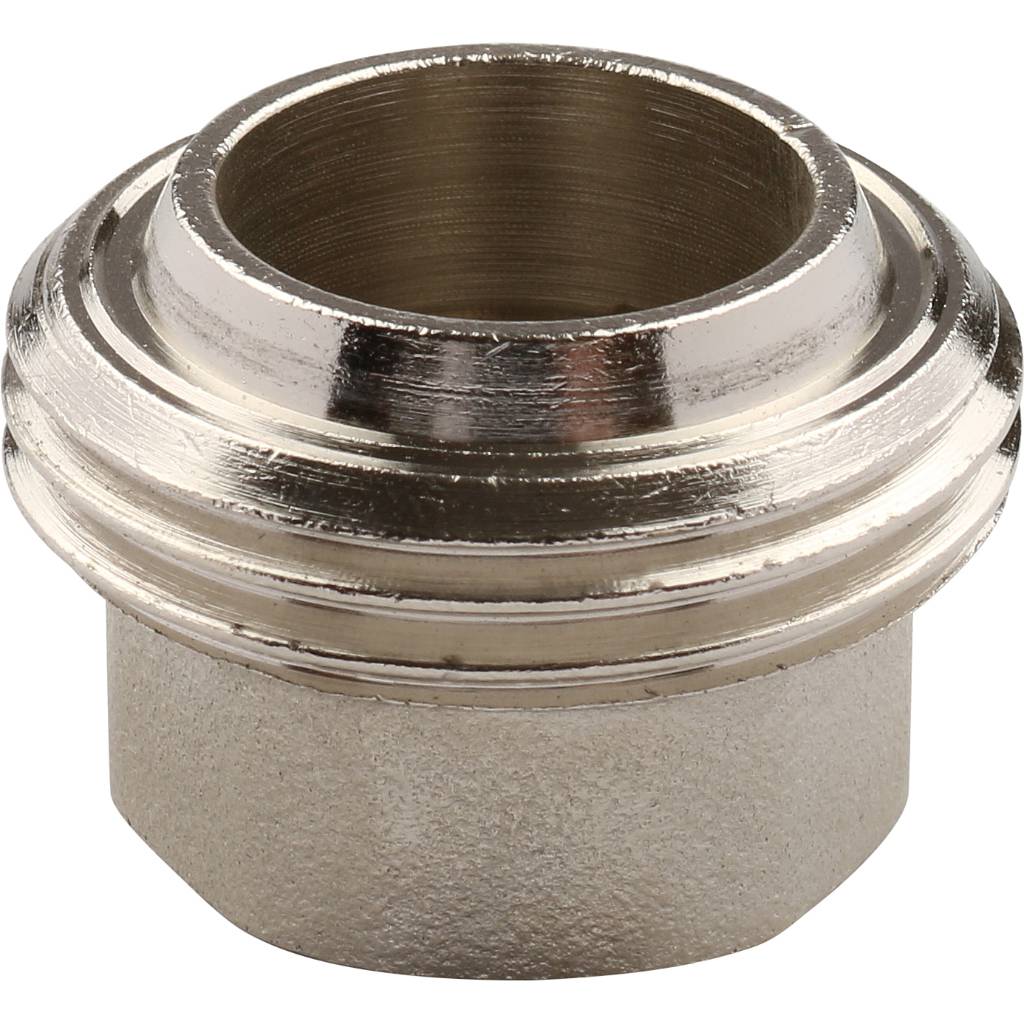 Сгон TIEMME прямой конический, никелированный ВВ 1/2х1/2, 1500374