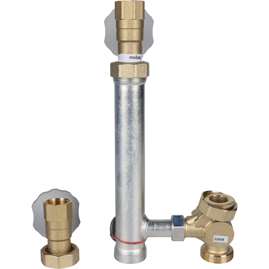 Насосная группа Meibes Поколение 8 MK 1”, смесительная, без насоса, в комплекте с сервоприводом, ML66831EAMRU