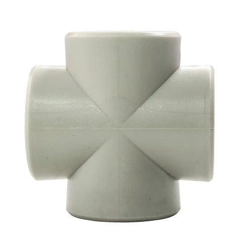 Крестовина PPR 32, PN25 серый, РТП