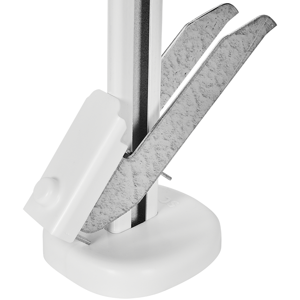 Кронштейн напольный, внутренний монтаж ROMMER 11, 21, 22, 33 типы, высоты 200, 300, 500 (1 шт.), RRA-0102-300500