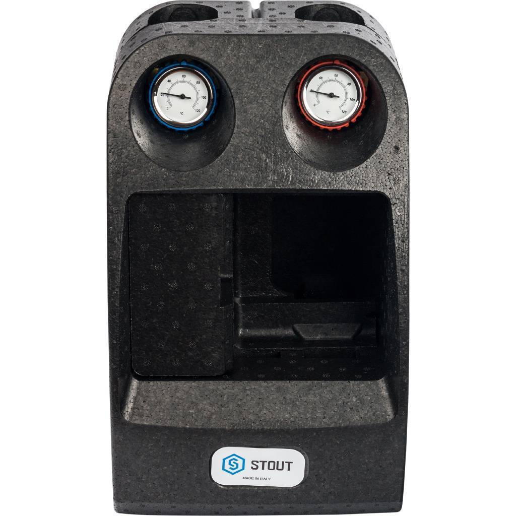 Насосная группа STOUT SDG-0003 со смесителем 1 без насоса, SDG-0003-002501