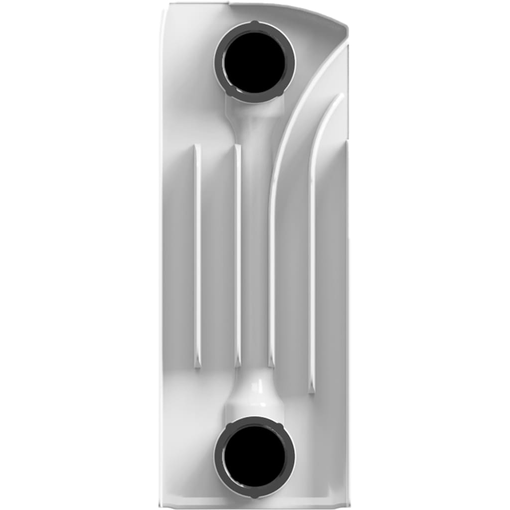 Радиатор биметаллический RIFAR BASE 200 12 секций боковое подключение (белый RAL 9016), 1RB20-12