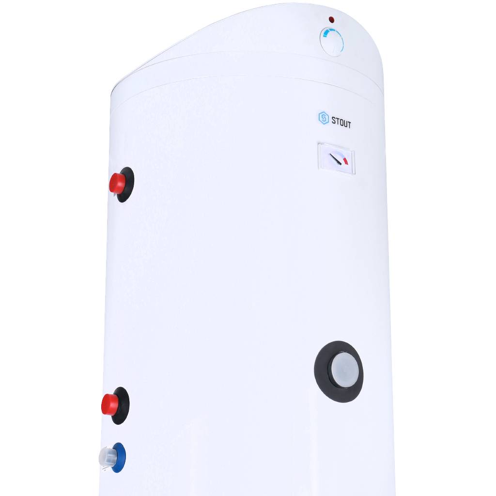 Водонагреватель STOUT бойлер косвенного нагрева напольный 150 л., SWH-1110-000150