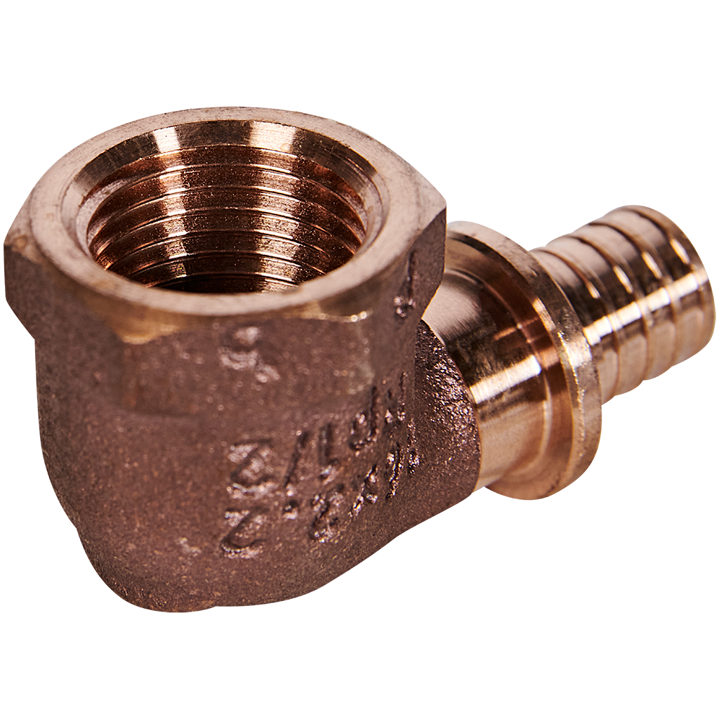 Угольник-переходник РЕХАУ RAUTITAN с внутренней резьбой 16-Rp 1/2 RX+ для труб из сшитого полиэтилена аксиальный