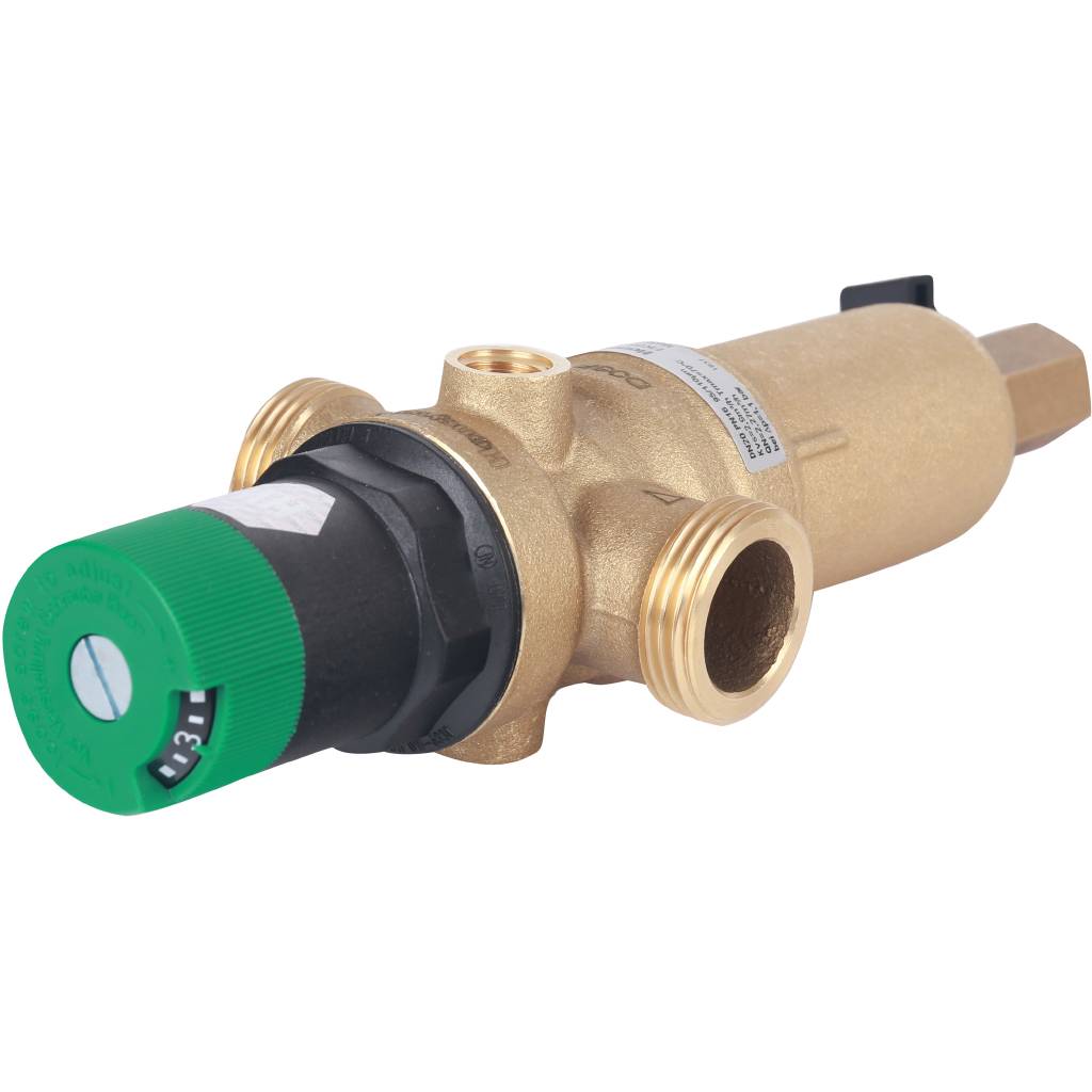 Honeywell (Resideo Braukmann) с редуктором, на горячую воду, 100 мкм, 3/4, FK06-3/4AAM