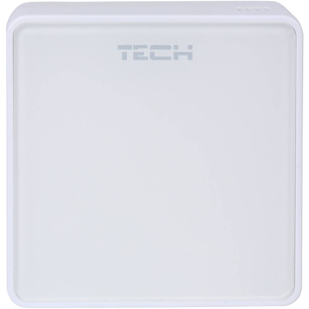 Беспроводной комнатный датчик температуры, белый TECH (сенсорный кабель 2,5 м), C-8 f