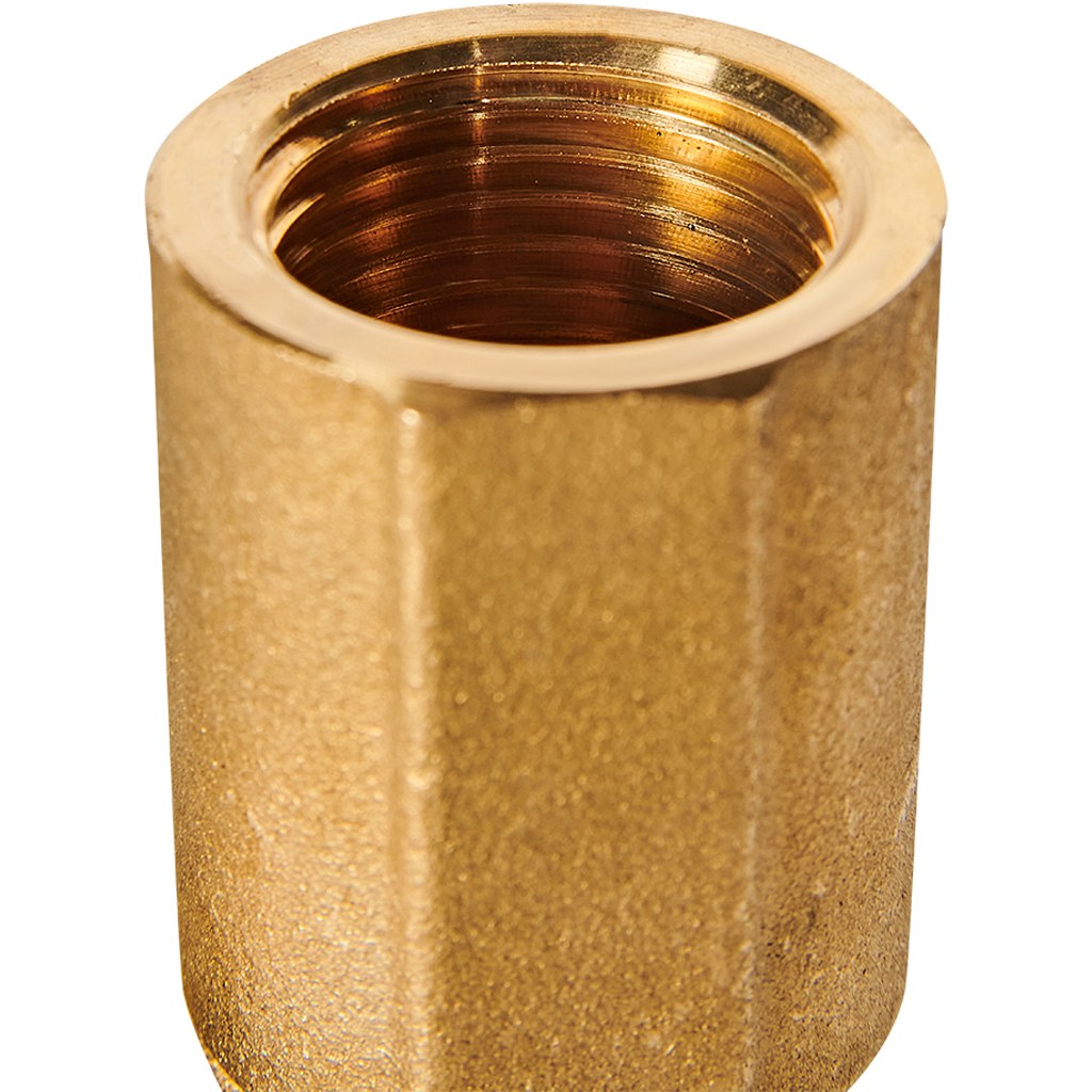 Угольник настенный с длинным нарезным патрубком ROMMER 20-G 1/2 для труб из сшитого полиэтилена аксиальный, RFA-0032-002012