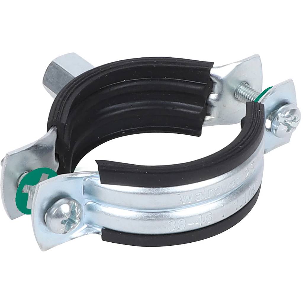 Хомут оцинкованный Walraven 2S с epdm M8/10 53-61 мм, 33435061