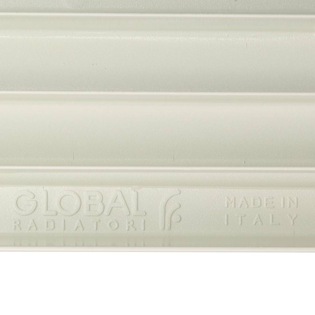 Радиатор алюминиевый Global ISEO 350 10 секций боковое подключение (белый RAL 9010), IS035010