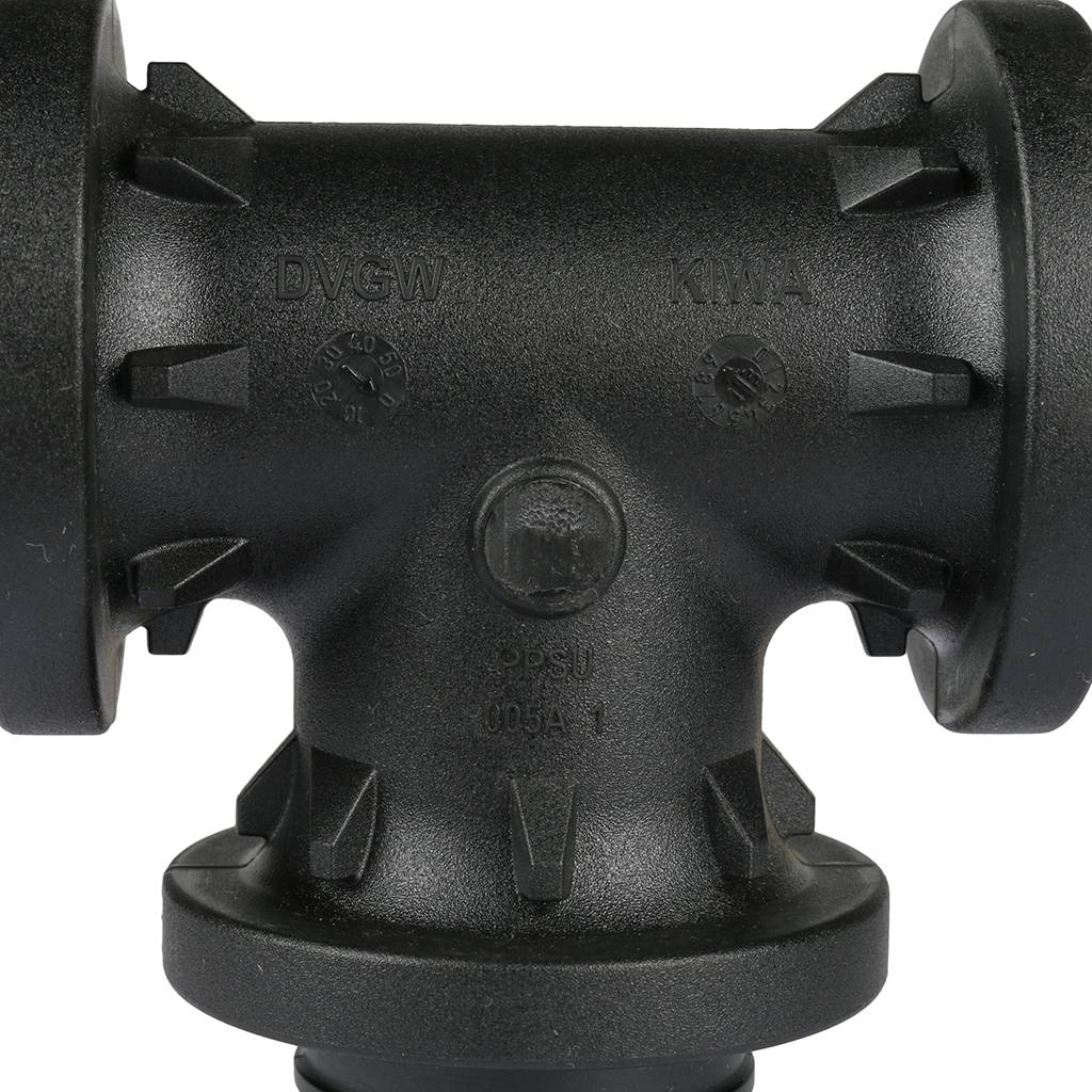 *Тройник равнопроходной РЕХАУ RAUTITAN 40-40-40 PX для труб из сшитого полиэтилена аксиальный, 11600351001