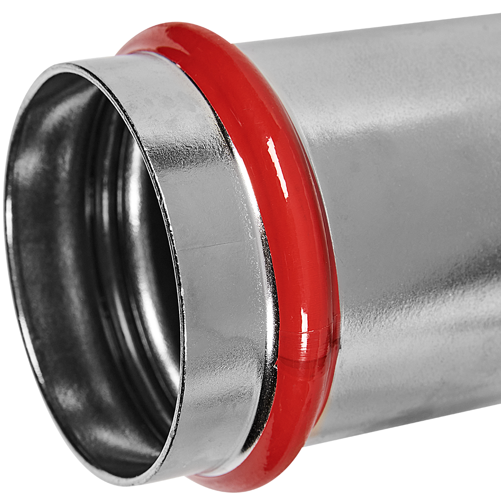 Муфта ROMMER надвижная, 54, из нержавеющей стали прессовой