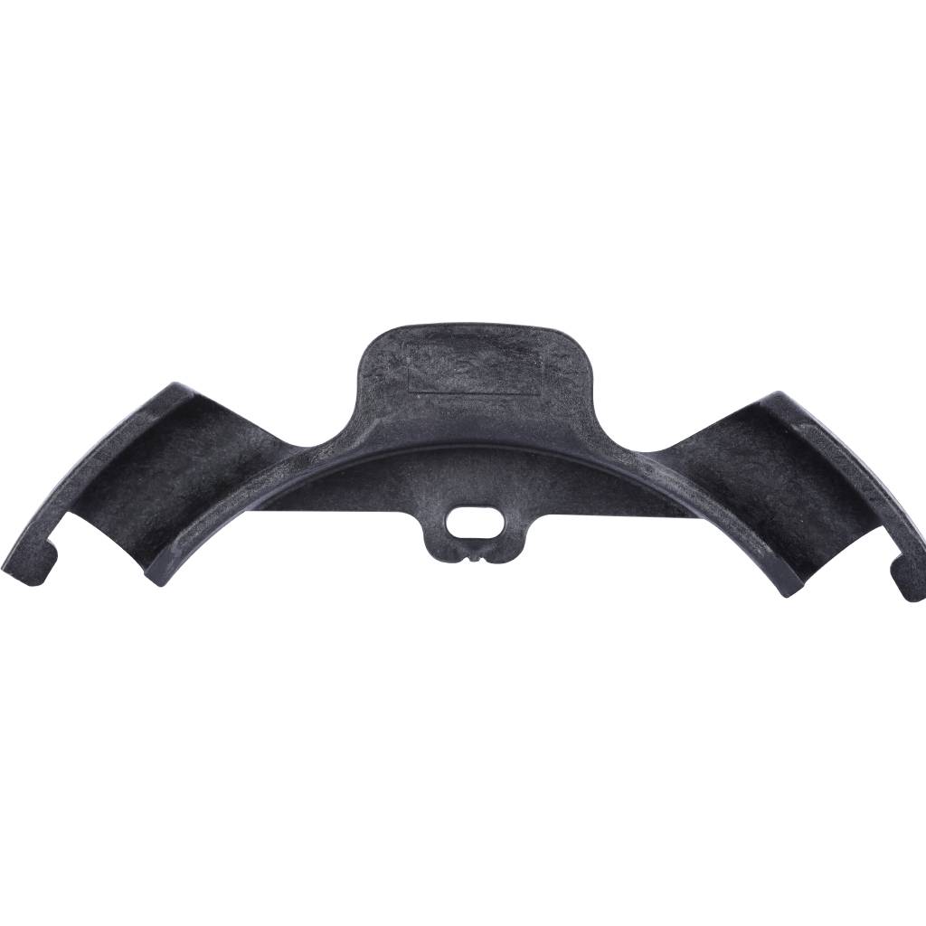 Фиксатор поворота угла STOUT 90 с креплением для труб диаметром 25 мм (пластик), SFA-0036-000025