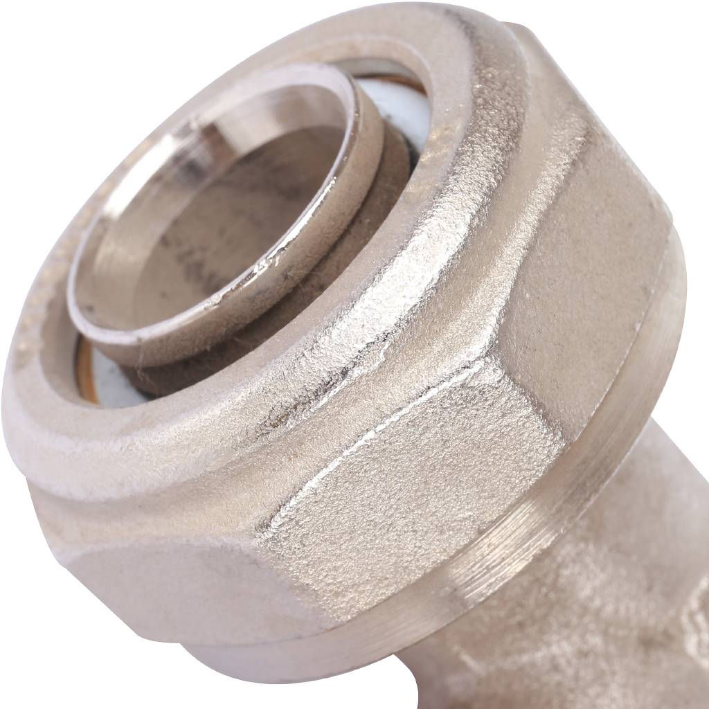 Тройник переходной TIEMME (32.3х20.2х32.3) для металлопластиковых труб винтовой, 1600062