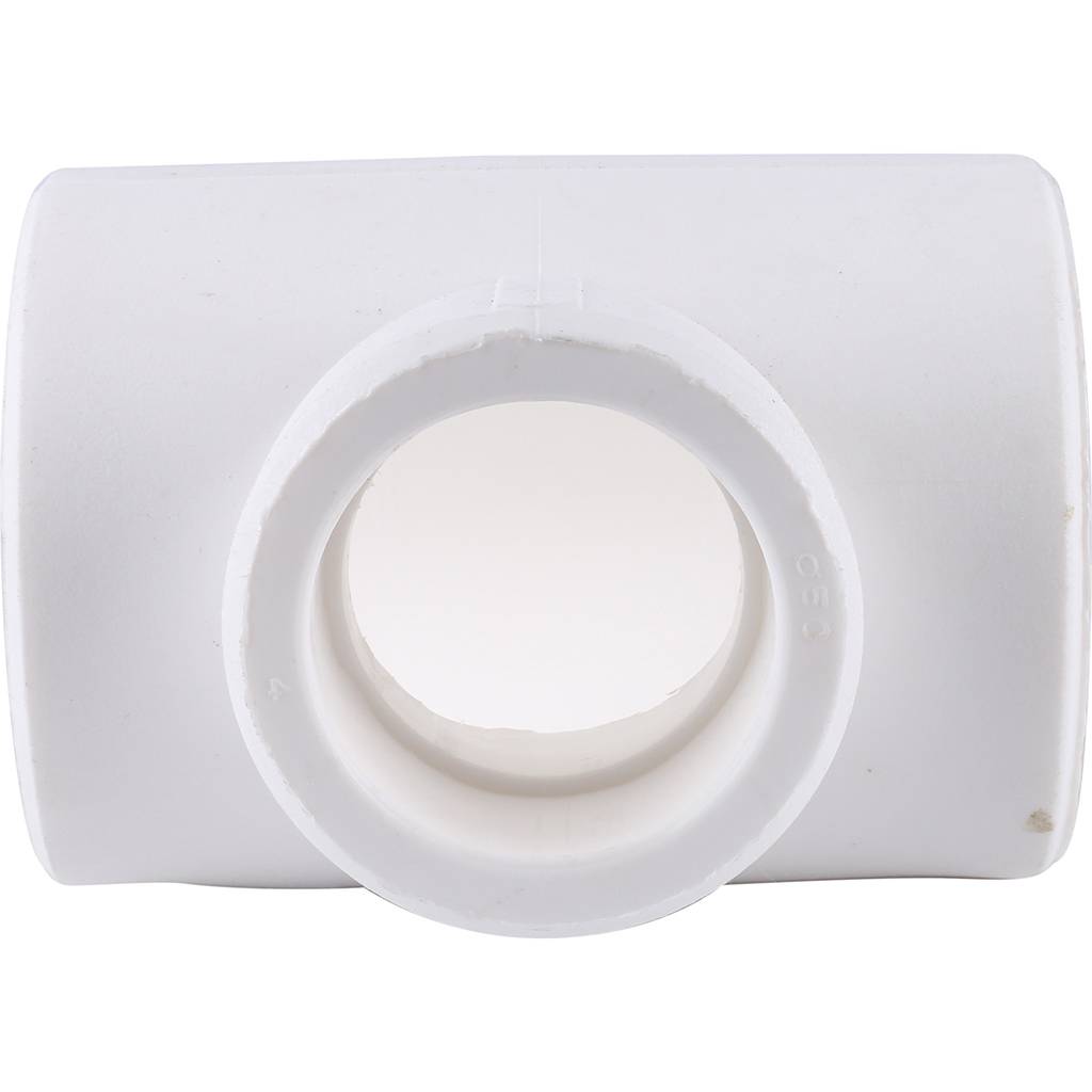 Тройник переходной Kalde 63x50x63 для полипропиленовых труб под сварку (цвет белый)