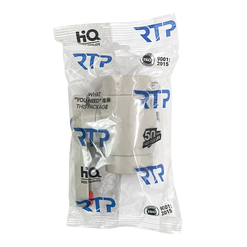 Кран шаровой стандартный проход PPR 32,  серый, РТП