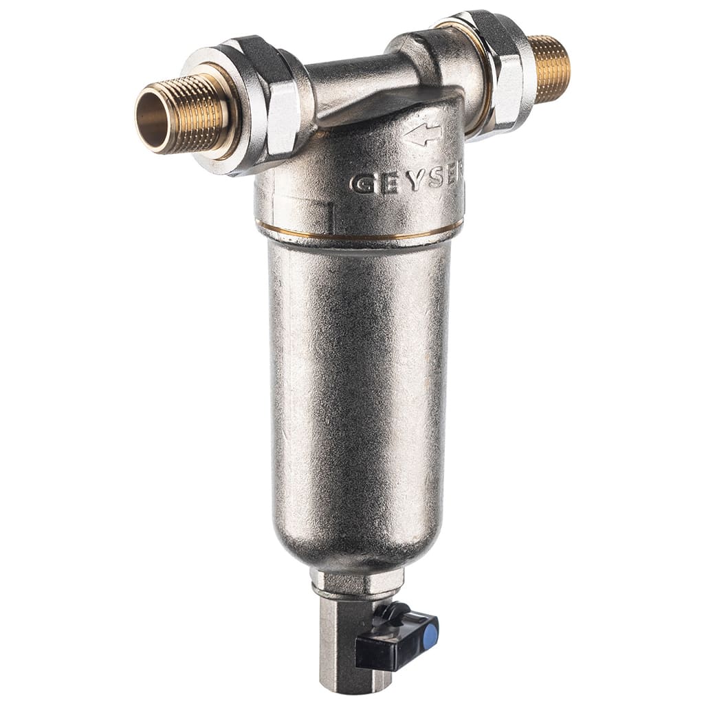 Фильтр самопромывной Гейзер-Бастион 121 1/2 для горячей воды d60