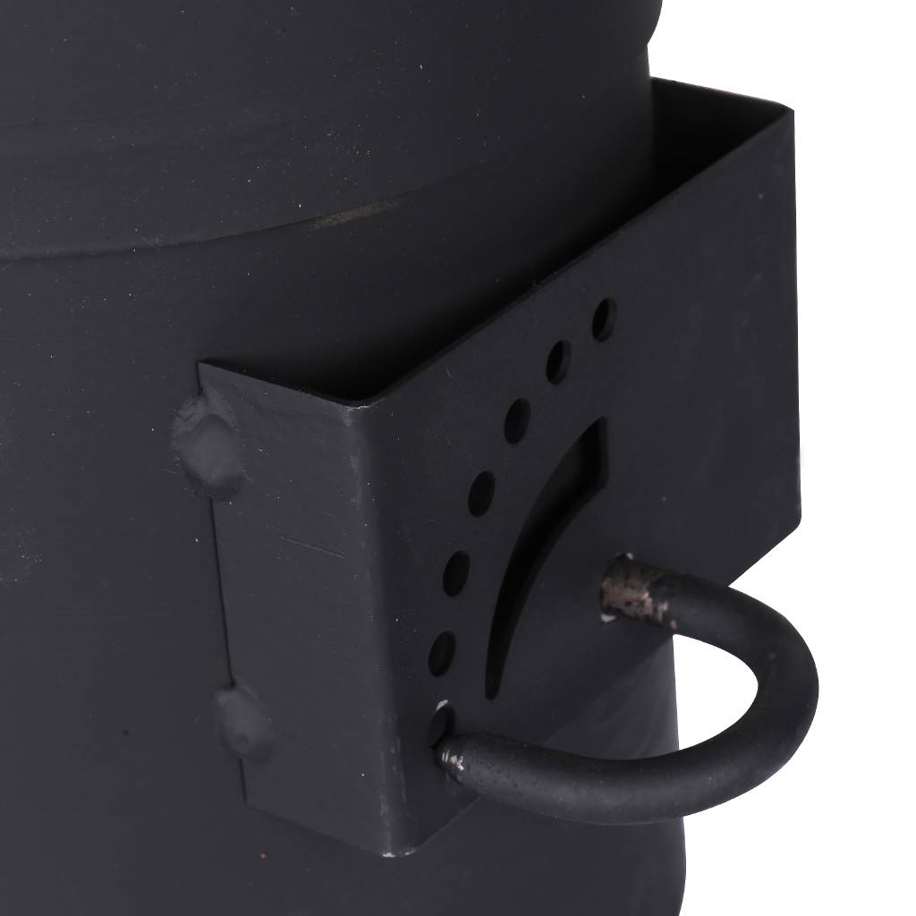 Патрубок дымохода ROMMER D=150, L=197, RSB-1110-041396