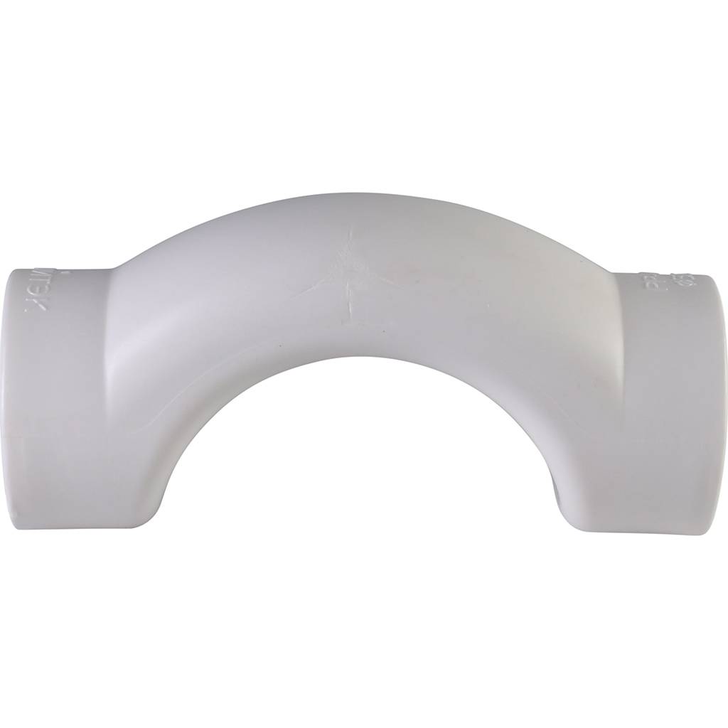 Обводное колено Политэк d=32 для полипропиленовых труб под сварку (цвет белый), 9000010032