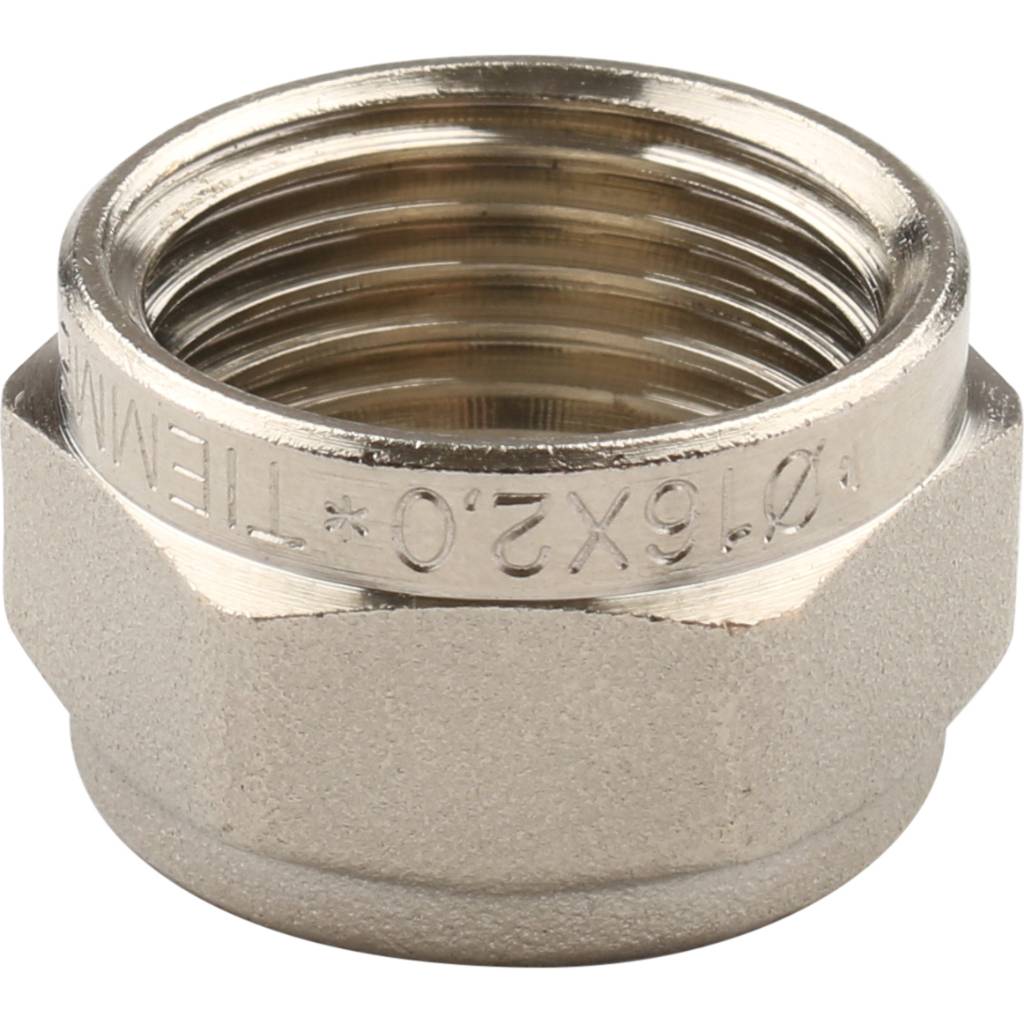 Тройник переходной TIEMME (20.2х16.2х16.2) для металлопластиковых труб винтовой, 1600044